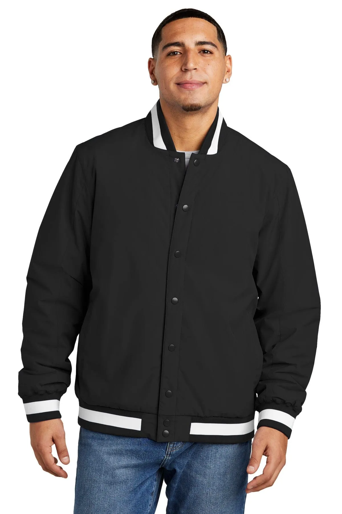 Sport-Tek JST58: Insulated Varsity Jacket