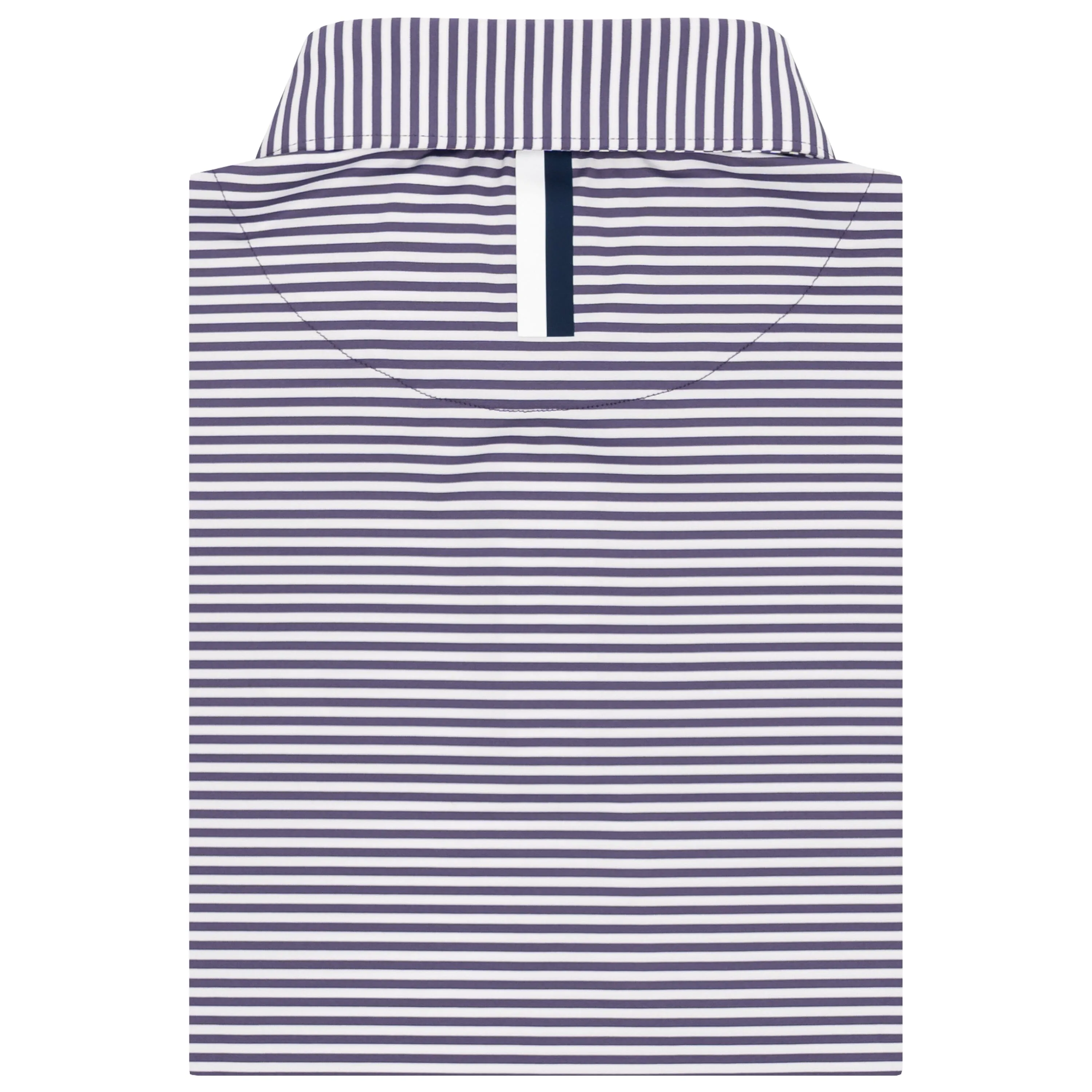 The Birdie Stripe | Performance Polo | The Birdie Stripe - Mauve Purple/White