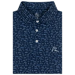 The Handlebar | Performance Polo | The Handlebar - Fleet Navy/White